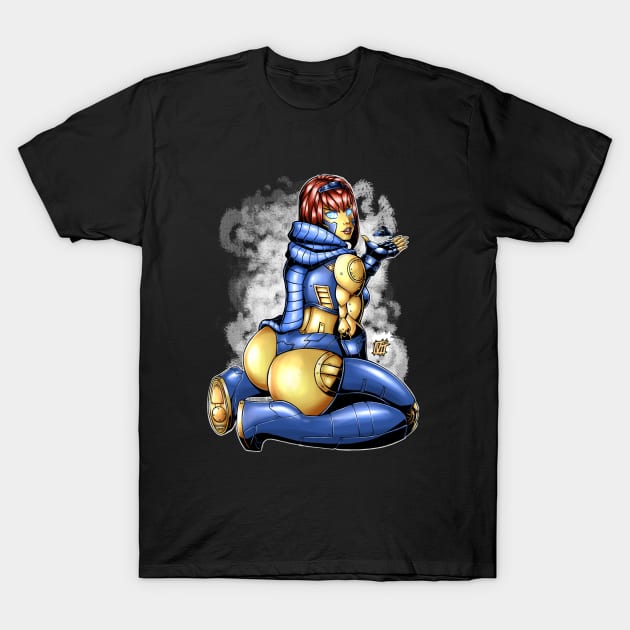 Cosmic Robot Girl T-Shirt by Toro Comics